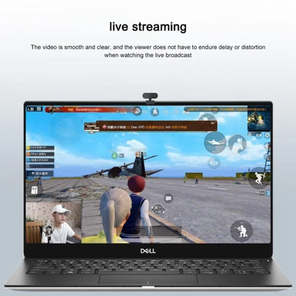 Full HD 2K Webcam with Microphone