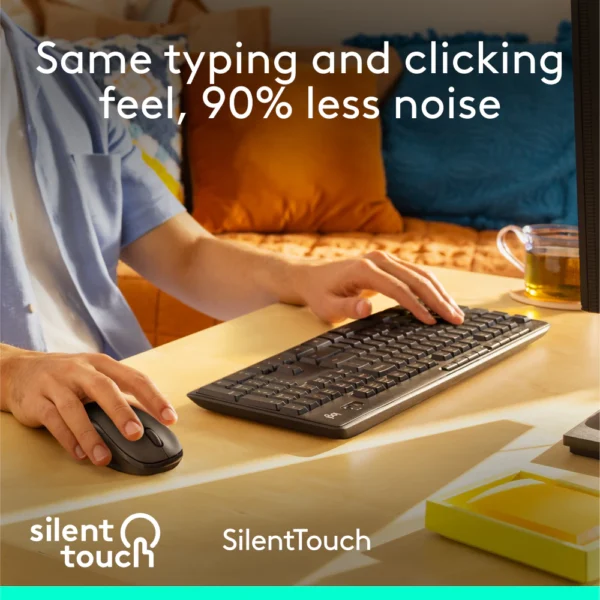 Logitech MK295 Silent Wireless Mouse and Keyboard Combo